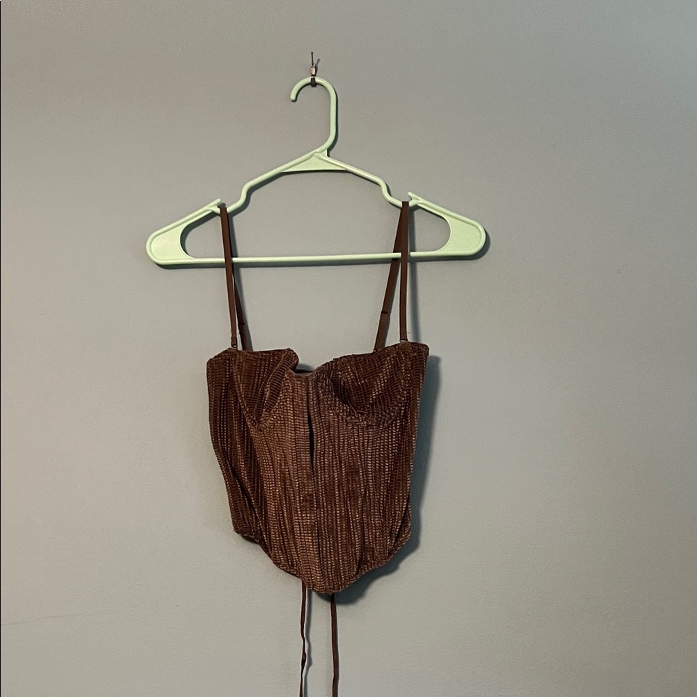 Urban Outfitters Brown Bodysuit Top